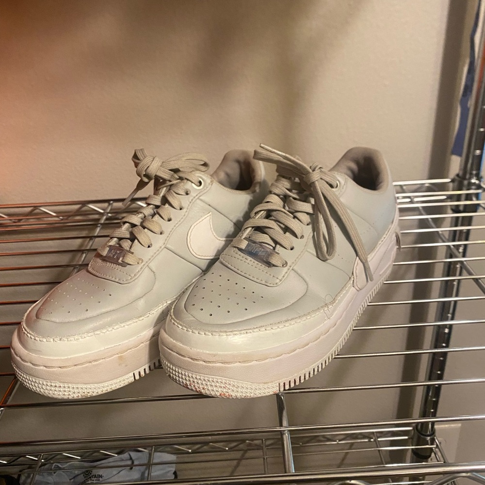 Nike Cream Low-Top Sneakers